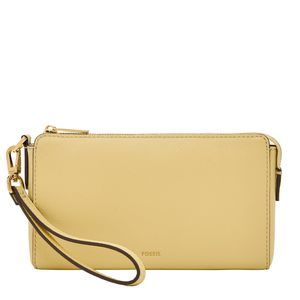 Wristlet Pouch, Yellow Daze o_o